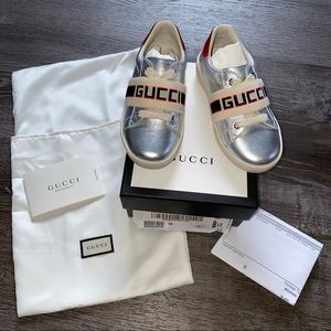 Like New Gucci Toddler Unisex Ace Sneakers